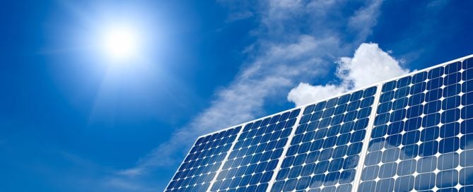 Solar panel harness energy of the sun
