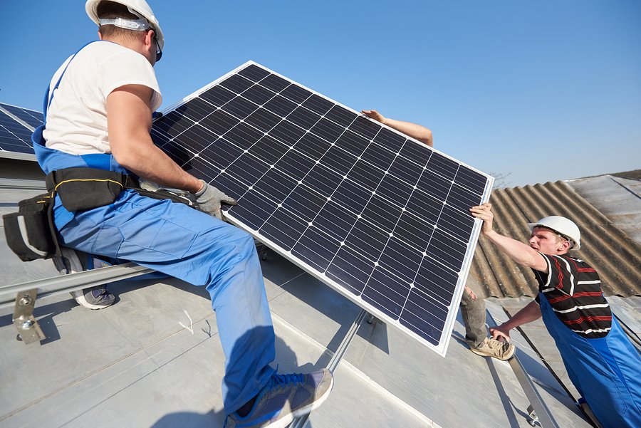 Commercial solar installation Melbourne small business